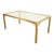 Mastercraft Mid-Century Modern Hollywood Regency Greek Key Brass and Glass Dining Table, 1970s For Sale