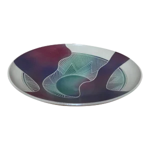 Wayne Bates Postmodern Studio Pottery Bowl