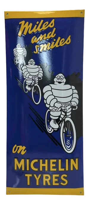 Enamel Sign Michelin Tires, 2000s