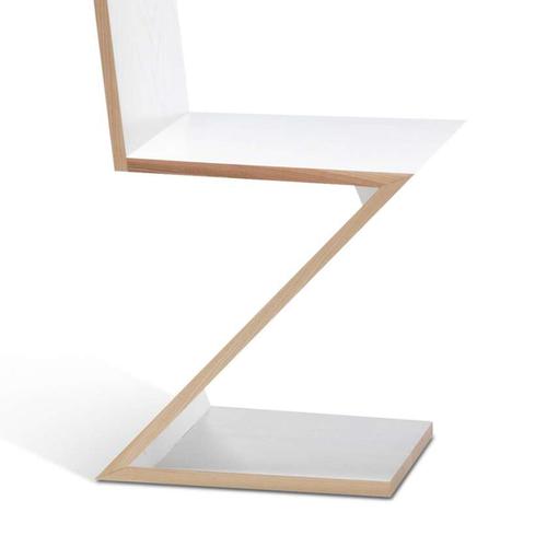 Zig Zag Chair by Gerrit Thomas Rietveld for Cassina, Set of 2 For Sale - Image 3 of 13