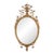 Carvers Guild Crowned Oval Gold Gilt Mirror For Sale