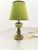 Onyx Table Lamp with Fabric Lampshade For Sale - Image 11 of 18