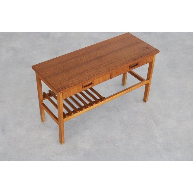 Mid-Century Modern Vintage Swedish Side Table, 1960s For Sale - Image 3 of 5