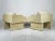 2000 - 2009 2000s Pair of Travertine Arm Chairs Attributed to Stéphane Parmentier For Sale - Image 5 of 13