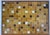 Danish Modern Mid-Century Mosaic Tile Top Side Table With Tapered Legs & Brass Sabots For Sale In Little Rock - Image 6 of 9