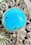 1980s Harry B. Yazzie Navajo Sterling Silver & Turquoise Floral Cuff Bracelet For Sale - Image 10 of 10