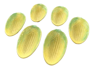 Artel Majolica Corn Serving Plates- Set of 6