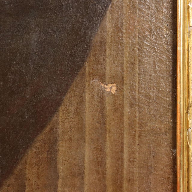 Italian School Artist, Portrait of a Prelate, Late 18th Century, Oil Painting on Canvas, Framed For Sale - Image 7 of 13