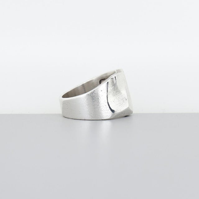 Vintage Lapponia Sterling Silver Modernist Ring For Sale In Philadelphia - Image 6 of 10