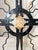 Large Vintage Carved Wood Wrought Iron Religious Wall Crucifix Cross Sculpture For Sale - Image 13 of 14