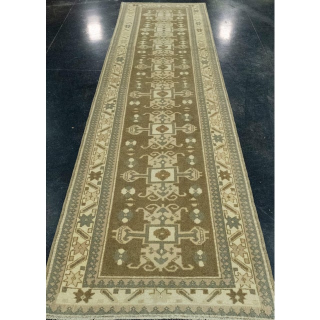 Turkish Vintage Anatolian Runner Rug 3' x 11'1" #17170 Explore a curated collection of hallway runners, wool rugs, and...