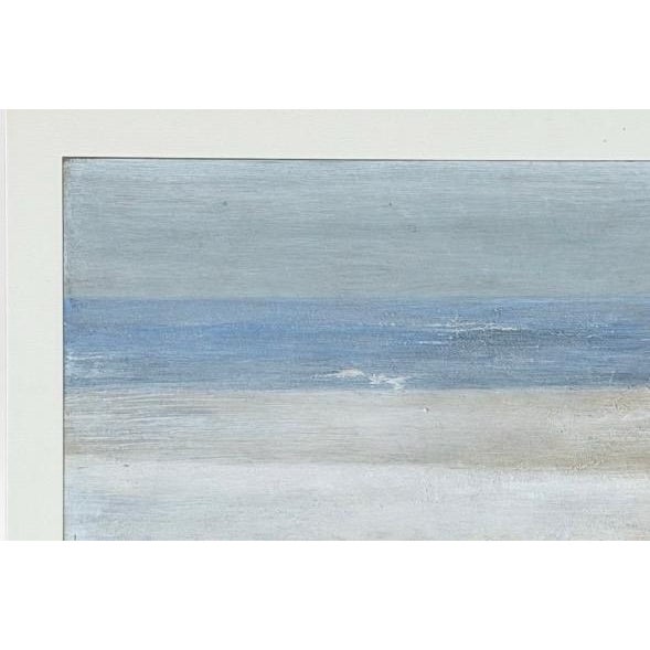 Original 1970s Pacific Northwest Oil on Board Painting Crow on Blue Drum by William Bill Sharp For Sale In Portland, ME - Image 6 of 13