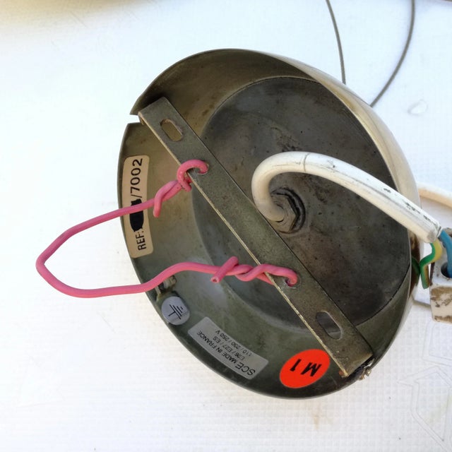 Ufo Brass Pendant from Sce, France, 1970s For Sale - Image 4 of 12