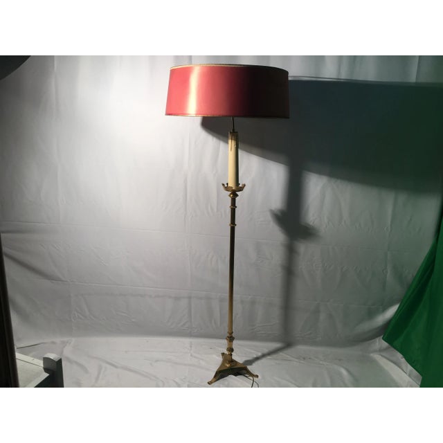 1970s Brass Floor Lamp, 1970s For Sale - Image 5 of 14