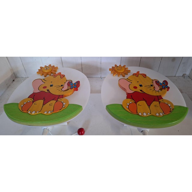 1990s Vintage Italian Children's Room Wall Lamps by Aracne, 1990s, Set of 2 For Sale - Image 5 of 7