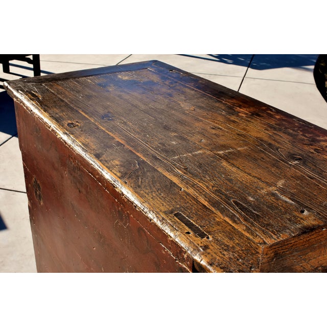 Antique Mongolian Chest Console Table Chairish