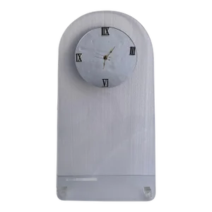 1970s Mid-Century Modern Lucite Wall Clock