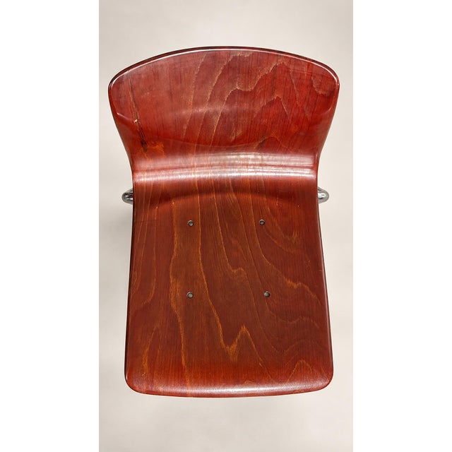 Wood Vintage Chairs from Thur Op / Pagholz, 1960s, Set of 6 For Sale - Image 7 of 10