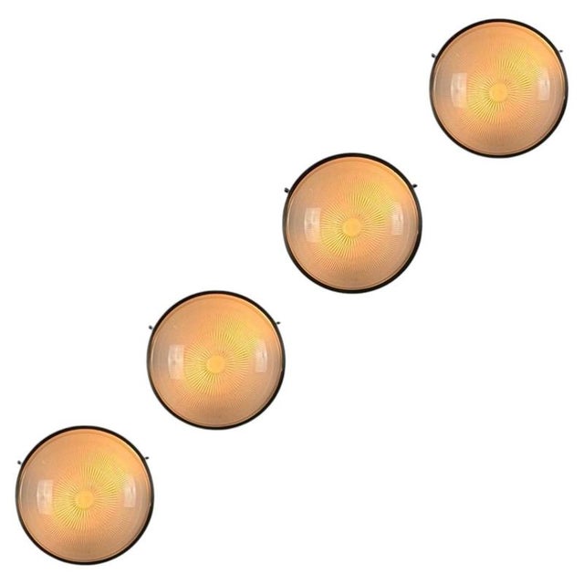 Vintage Sigma Wall Lights by Sergio Mazza for Artemide, 1960s, Set of 4 For Sale - Image 10 of 10