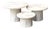 Vintage Textured Faux Stone Side Tables For Sale