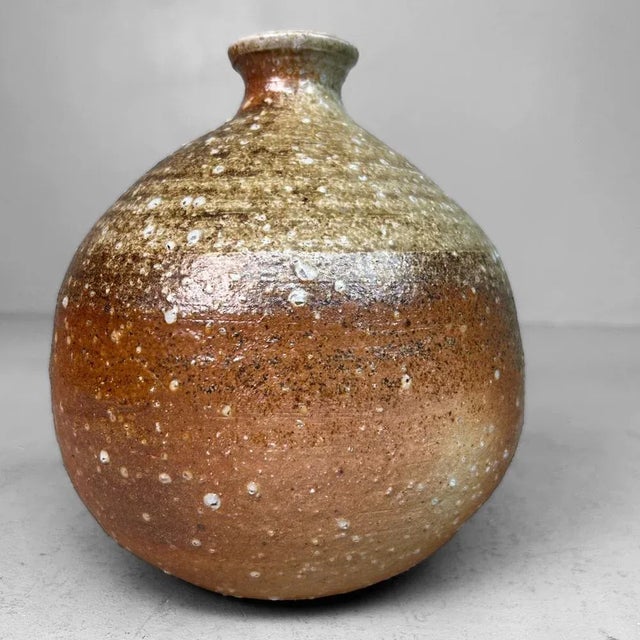 Vintage Shigaraki Ikebana Vase, Japan, 1970 For Sale - Image 11 of 11