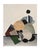 "Vessel 3" Original Mixed-Media Framed Collage on Paper by Zac Woodiel For Sale - Image 4 of 11