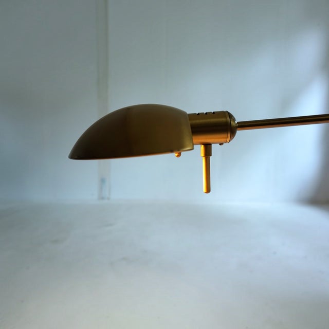 Brass-Colored Dimmable and Height-Adjustable Holtkötter 6352/1-3 Table Lamp, 1960 For Sale - Image 18 of 18