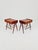 Mid-Century Danish Mahogany and Brass Nightstands, 1960s, Set of 2 For Sale - Image 11 of 18