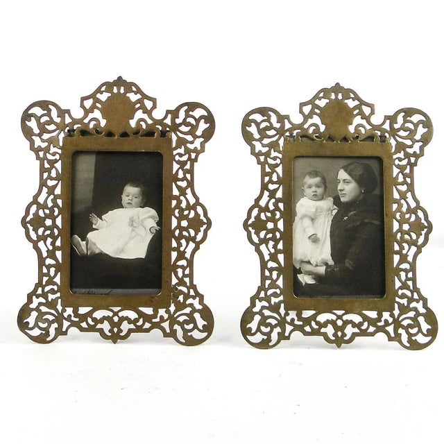 French Art Nouveau Frames, 1900s, Set of 2 For Sale - Image 10 of 10