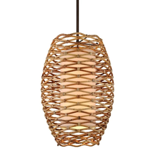 Brown Balboa Pendant in Bronze by Troy Lighting For Sale - Image 8 of 8