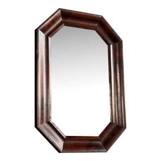 Late 19th Century Geometric American Empire Vanity Mirror For Sale