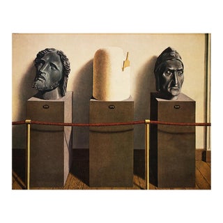 1972 After Rene Magritte "Eternity", First Edition Lithograph For Sale