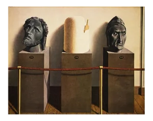 1972 After Rene Magritte "Eternity", First Edition Lithograph