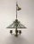 1920s Glass & Bronze Chandelier, 1920s For Sale - Image 5 of 5