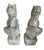 Gothic 1990s Pair of Gothic Revival Cast Stone Seated Grotesque Garden Guardians For Sale - Image 3 of 8