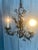 Vintage Circa 1920 French Crystal Flowers Chandelier For Sale - Image 10 of 13
