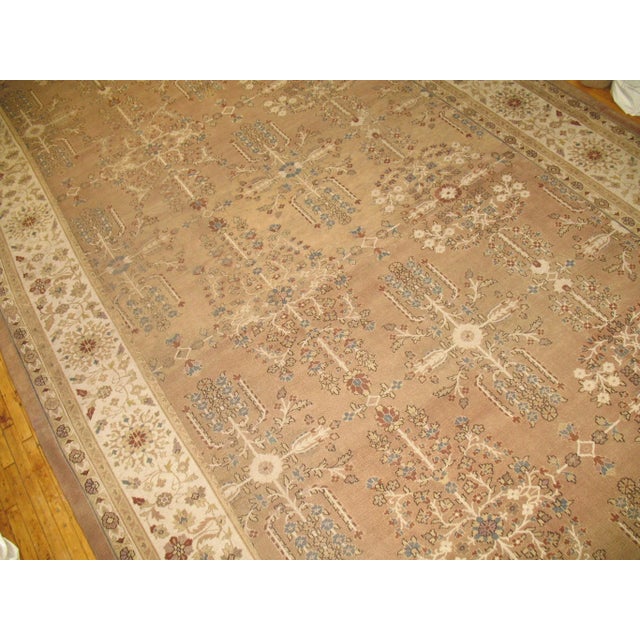Palace Size Vintage Indian Rug, 15' X 23'6'' For Sale In New York - Image 6 of 10
