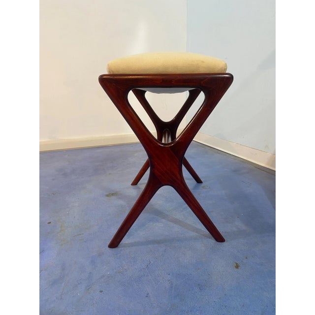 Mid-Century Modern Italian Console Table with Mirror, 1956, Set of 3 For Sale - Image 11 of 18