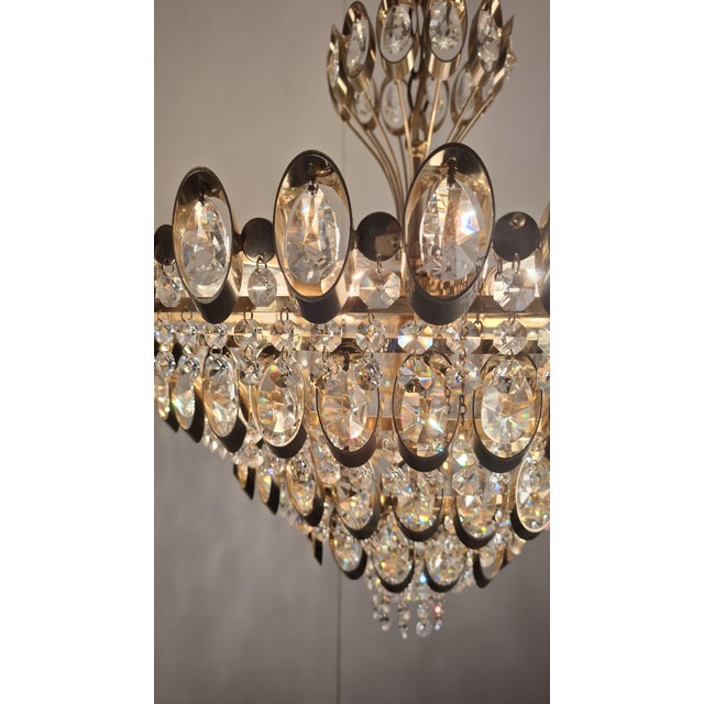 Chandelier attributed to Christoph Palme for Palwa, 1960s For Sale - Image 14 of 18