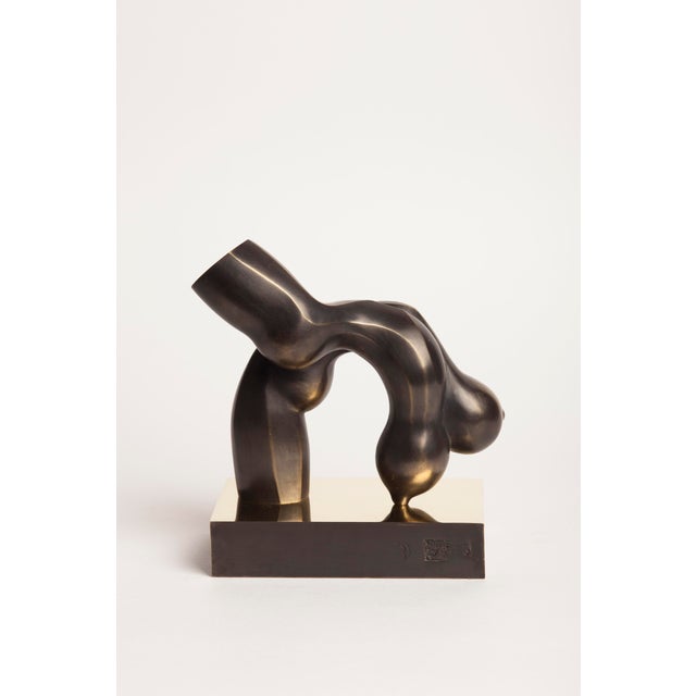 "Nude" Contemporary Bronze Sculpture For Sale - Image 4 of 5