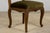 French Louis XV Style Walnut Dining Chairs in Olive Green Velvet - Set of 8 For Sale - Image 10 of 18