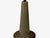 Brown 1960s Mid-Century Modern Pm Keramik, Tall Table Lamp, Green and Brown Carved Ceramic For Sale - Image 8 of 11