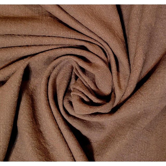 Rose Tarlow Rose Tarlow "Walloon" Farro Stone Washed Linen- 5.25 Yards For Sale - Image 4 of 4