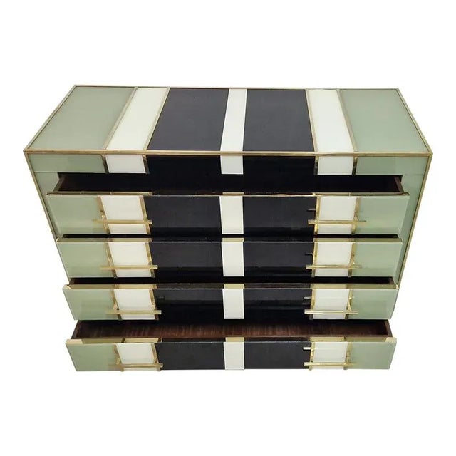 Retro 4-Drawer Dresser, 1990s For Sale - Image 4 of 8