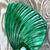 Mid 20th Century Vintage Glazed Ceramic Gladiola Vase For Sale - Image 10 of 13
