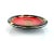 Vintage Italian Black and Red Ceramic Ashtray With Gilt Dragon Motif For Sale - Image 9 of 10
