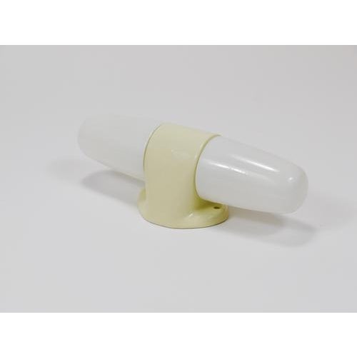 Bauhaus Yellow Sconce Double Wall Light by Linder attributed to Wilhelm Wagenfeld, Germany, 1950s For Sale - Image 15 of 18