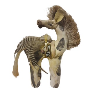 Artist Signed Susan Harvey "Medicine Horse" 1994 For Sale