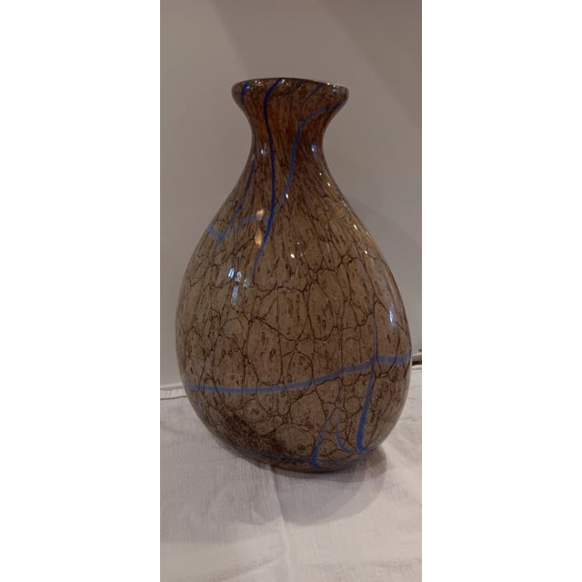 Mid-Century Modern 1970s Handmade Makora Krosno Vase For Sale - Image 3 of 5