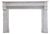 19th Century Louis Philippe Carrara Marble Fireplace Mantel For Sale